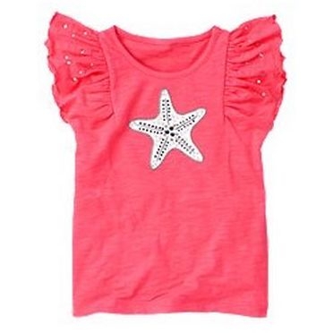 Футболка Коралловая Звезда Gymboree (USA)