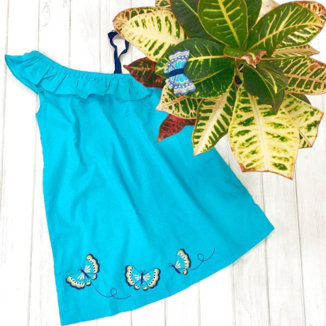 Платье Бабочка с заколкой. Gymboree (USA)