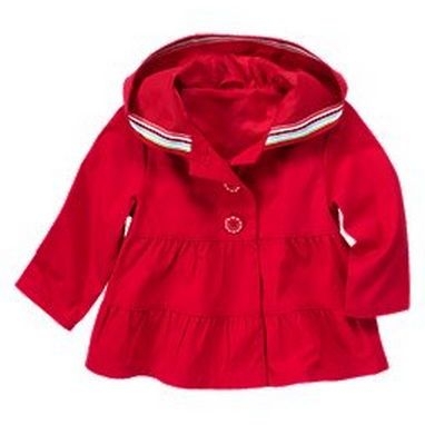 Тренчкот с капюшоном для девочки  Gymboree (USA)