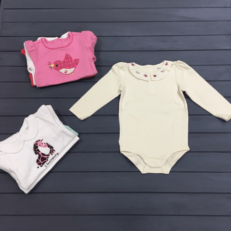 Бодик детский с вышивкой Букетик Gymboree (USA)