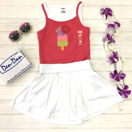 Юбка Лето (белая) Gymboree (USA)