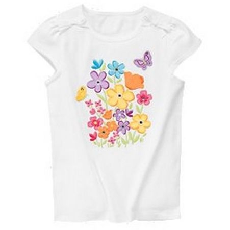 Футболка  Цветочек Gymboree (USA)